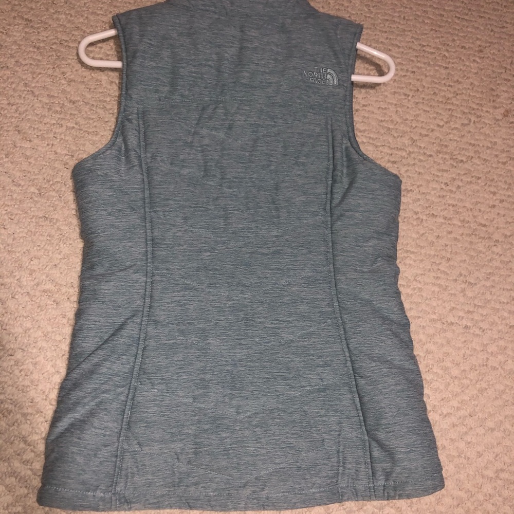 Light Blue North Face Vest- S